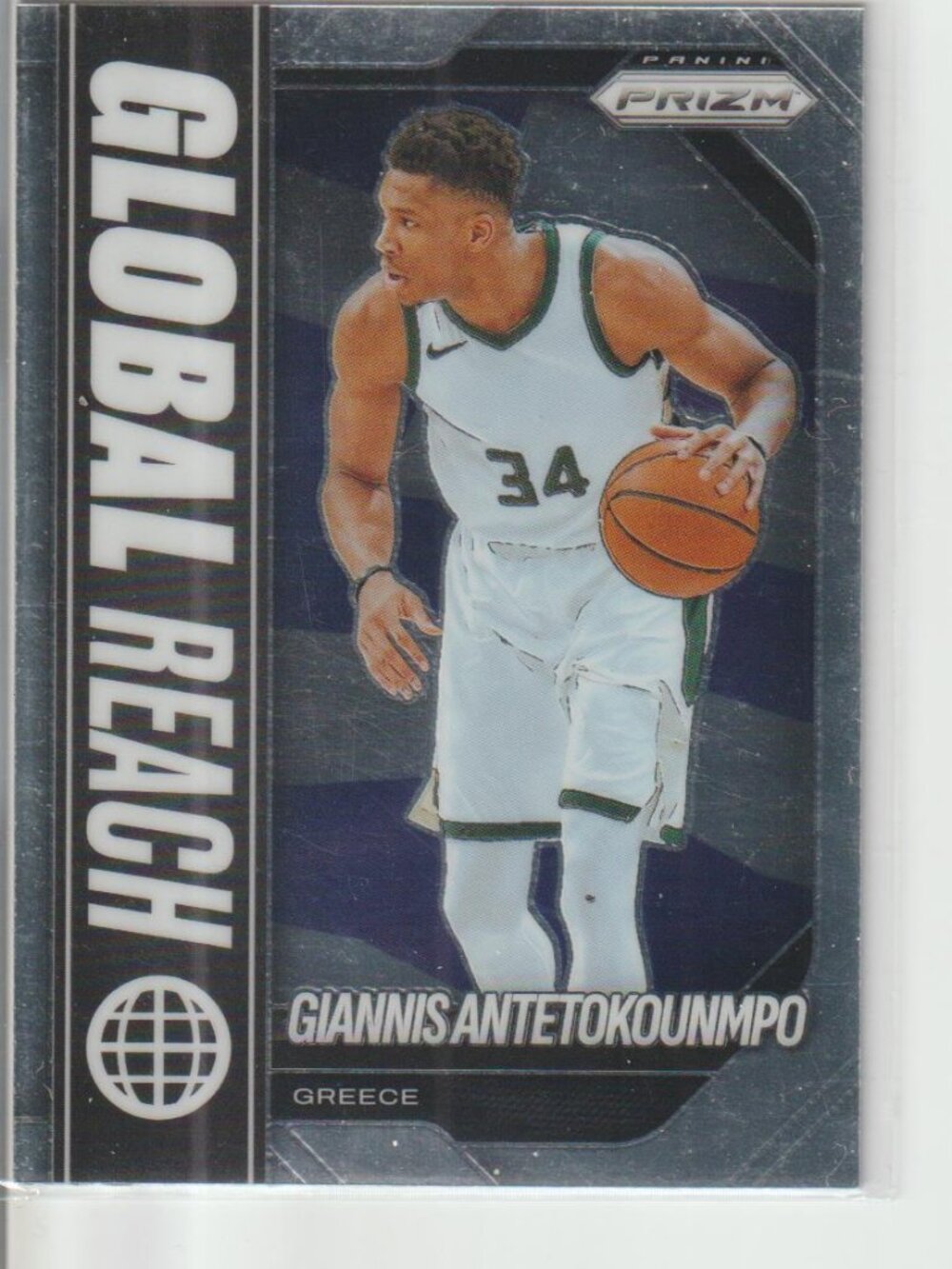 Giannis Antetokounmpo 2025-26 Panini Prizm Global Reach Milwaukee #4